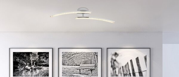 Globo 67169-12IP LED koupelnové přisazené stropní svítidlo Jules 1x12W | 720lm | 3000-4000-6000K | IP44 - nastavitelné, krokové stmívání, paměťová funkce, chrom