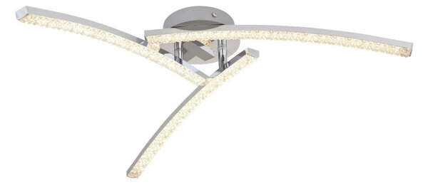 Globo 67169-18IP LED koupelnové přisazené stropní svítidlo Jules 1x18W | 1100lm | 3000-4000-6000K | IP44 - nastavitelné, krokové stmívání, paměťová funkce, chrom