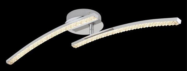 Globo 67169-12IP LED koupelnové přisazené stropní svítidlo Jules 1x12W | 720lm | 3000-4000-6000K | IP44 - nastavitelné, krokové stmívání, paměťová funkce, chrom