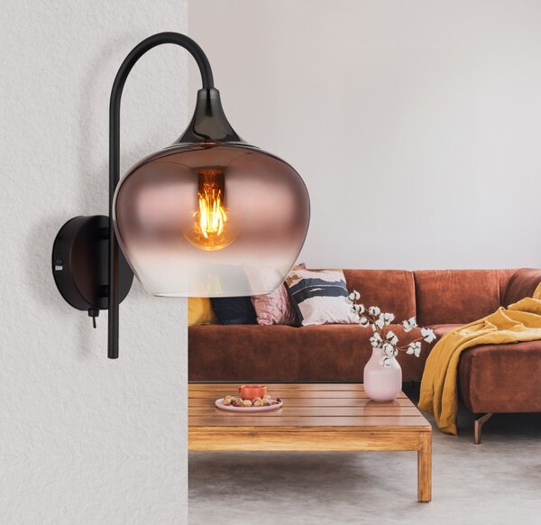 Globo GLB15548WG nástěnné svítidlo MAXY E27