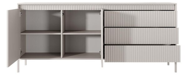Komoda Fabrio F4 (béžová). Akce -7%