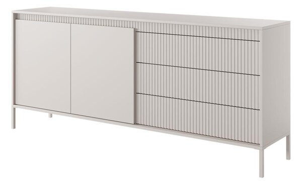Komoda Fabrio F4 (béžová). Akce -7%