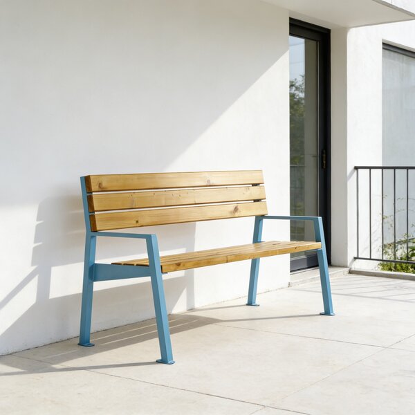 Zahradní lavice Joy antik černá RAL 9005