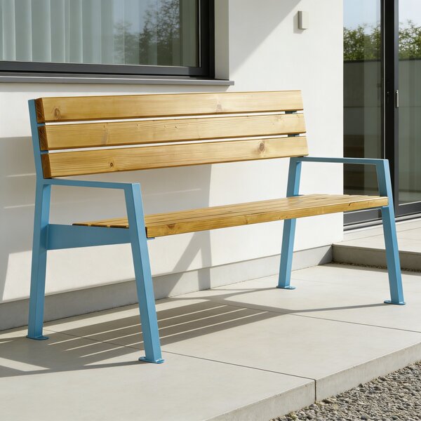 Zahradní lavice Joy antik černá RAL 9005