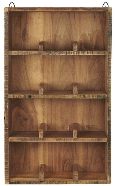 Nástěnná police 12 Rooms Recycled Wood
