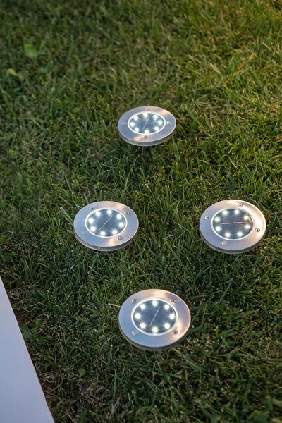 SADA SOLÁRNÍCH SVÍTIDEL 4 ks 11,8/13 cm Ambia Garden - Solární světla