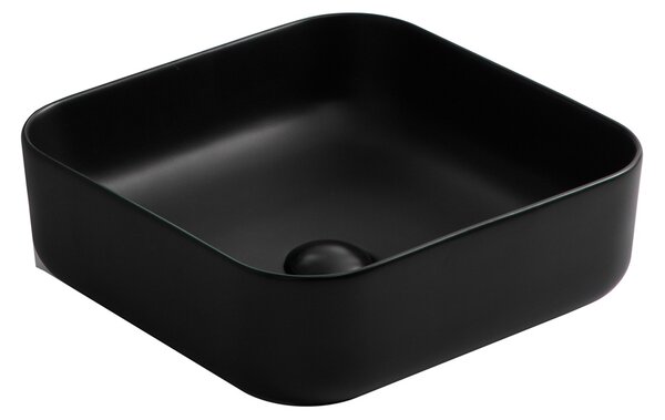 BPS-koupelny Deskové keramické umyvadlo Soro 38 (38x38 cm)