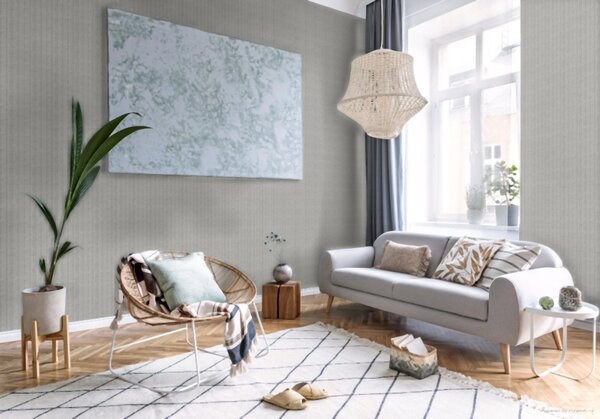A.S. Création | Vliesová tapeta na zeď New Walls 37393-2 | 0,53 x 10,05 m | šedá