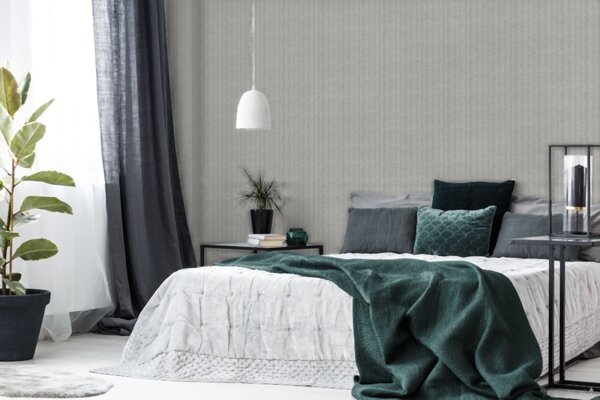 A.S. Création | Vliesová tapeta na zeď New Walls 37393-2 | 0,53 x 10,05 m | šedá