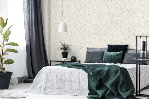 A.S. Création | Vliesová tapeta na zeď New Walls 37394-2 | 0,53 x 10,05 m | bílá, béžová, černá, šedá