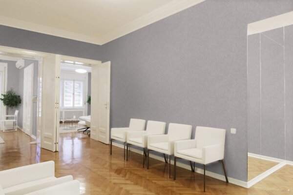 A.S. Création | Vliesová tapeta na zeď New Walls 37395-1 | 0,53 x 10,05 m | šedá