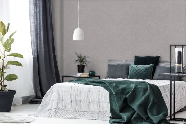 A.S. Création | Vliesová tapeta na zeď New Walls 37395-1 | 0,53 x 10,05 m | šedá