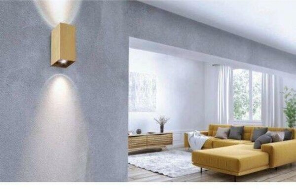 Azzardo AZ4402 nástěnné svítidlo VELIA S 2 BRASS