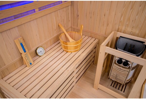 BPS-koupelny Finská sauna Relax HYD-3135 120x120, 1-2 osoby