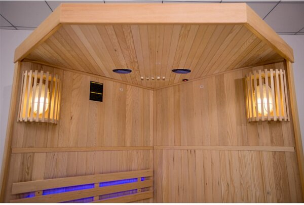 BPS-koupelny Finská sauna Relax HYD-3135 120x120, 1-2 osoby