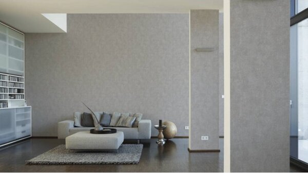 A.S. Création | Vliesová tapeta na zeď New Walls 37418-2 | 0,53 x 10,05 m | šedá