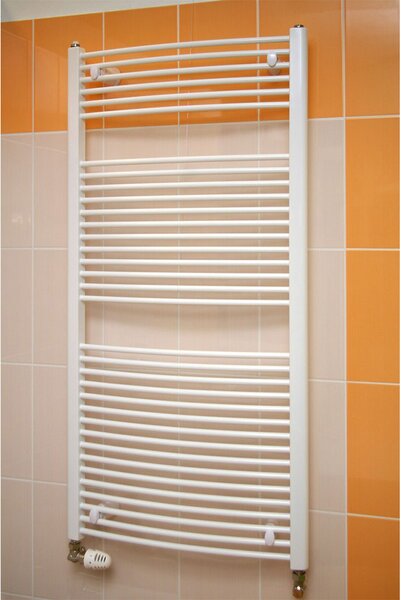 BPS-koupelny Koupelnový radiátor Eco EC-X 45132 / bílá RAL 9016 (132x45 cm)