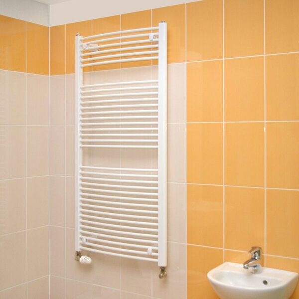 BPS-koupelny Koupelnový radiátor Eco EC-X 45132 / bílá RAL 9016 (132x45 cm)