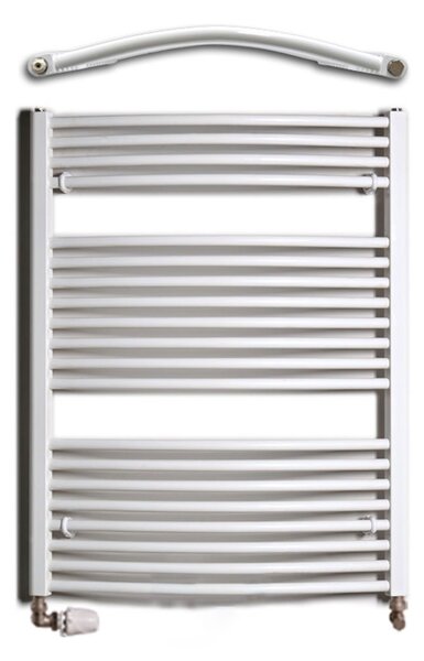 BPS-koupelny Koupelnový radiátor Eco EC-X 4596 / bílá RAL 9016 (96x45 cm)