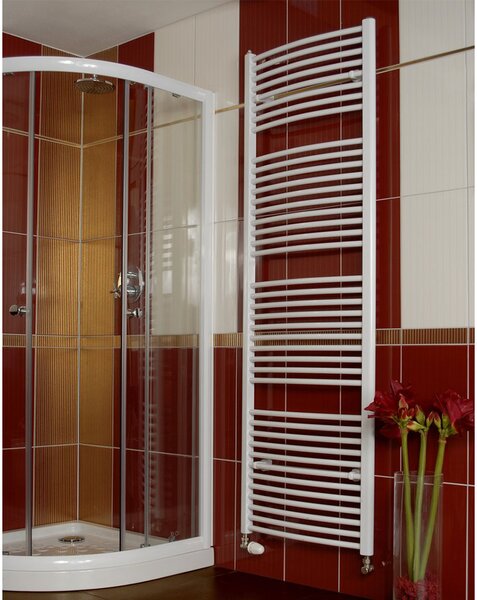 BPS-koupelny Koupelnový radiátor Eco EC-X 45132 / bílá RAL 9016 (132x45 cm)