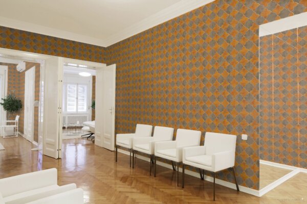 A.S. Création | Vliesová tapeta na zeď New Walls 37421-2 | 0,53 x 10,05 m | béžová, krémová, žlutá