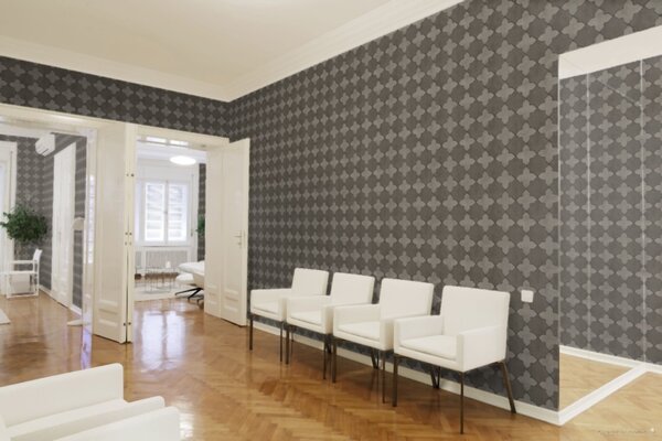 A.S. Création | Vliesová tapeta na zeď New Walls 37421-3 | 0,53 x 10,05 m | černá, šedá