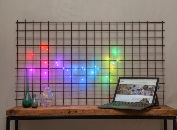 Chytrý LED světelný řetěz Multicolor + White 3 m