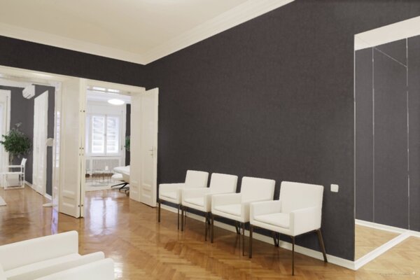 A.S. Création | Vliesová tapeta na zeď New Walls 37423-5 | 0,53 x 10,05 m | černá