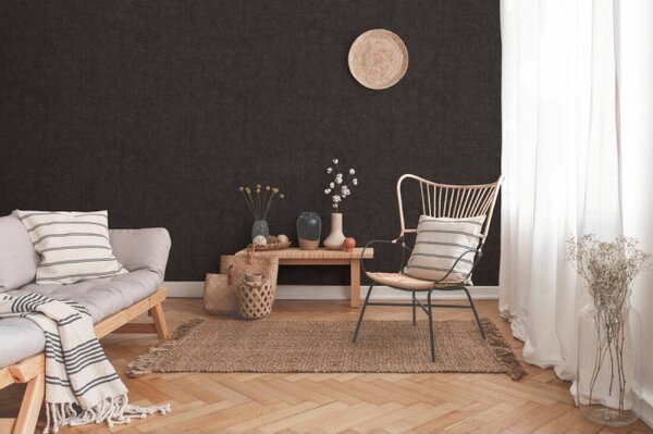 A.S. Création | Vliesová tapeta na zeď New Walls 37423-5 | 0,53 x 10,05 m | černá