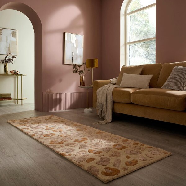 RUČNĚ TKANÝ KOBEREC, 80/230 cm přírodní barvy Flair Rugs - Online Only koberce & rohožky, Online Only