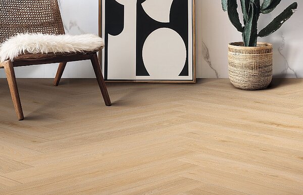 GERFLOR Creation 55 clic acoustic herringbone Aquinoah blond GERCAC55 1704 - 1.50 m2