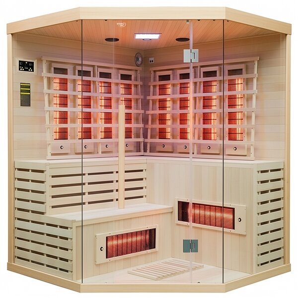 BPS-koupelny Infrasauna Relax HYD-3945 180x180, 5-6 osob