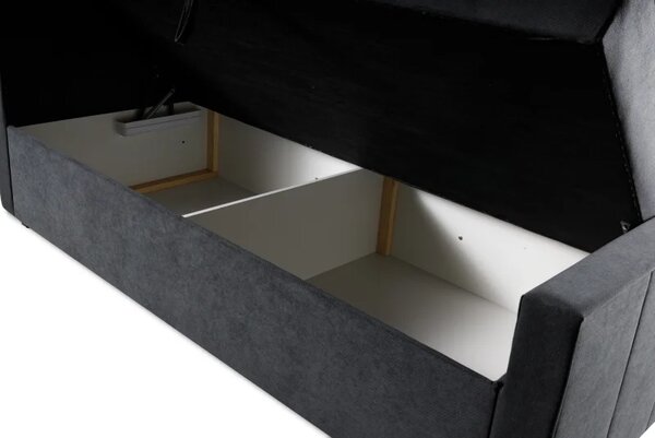 Boxspring postel RITA, 200x160, oranžová (pretty 9)