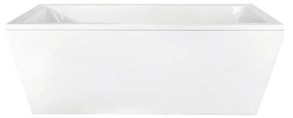 Besco Volně stojící vana ze sanitárního kompozitu Vera CC/BP 180x80, bez přepadu Rozměry (cm): 180x80, Typ a barva výpustě: Alcaplast Click-Clack s horním čištěním, černá mat