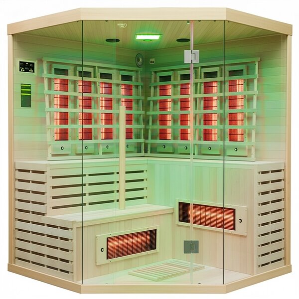 BPS-koupelny Infrasauna Relax HYD-3945 180x180, 5-6 osob