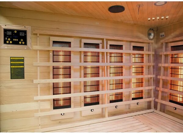 BPS-koupelny Infrasauna Relax HYD-3945 180x180, 5-6 osob
