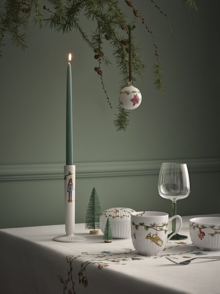 Porcelánový svícen Hammershøi Christmas 21 cm
