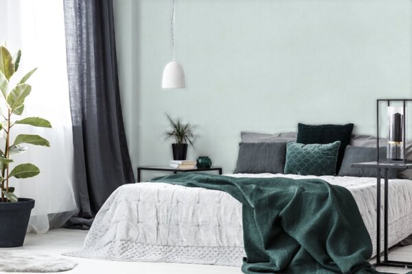 A.S. Création | Vliesová tapeta na zeď New Walls 37430-2 | 0,53 x 10,05 m | modrá