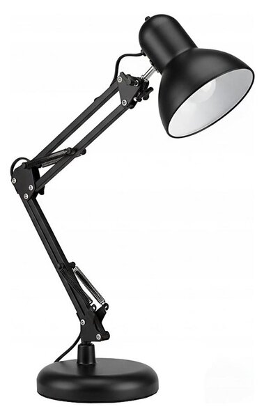 Stolní lampa s klipem 2v1 1xE27/60W/230V černá