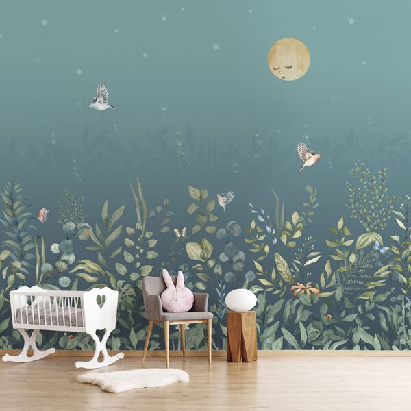 Dětská vliesová obrazová tapeta na zeď, 980-1, Mika, ICH Wallcoverings