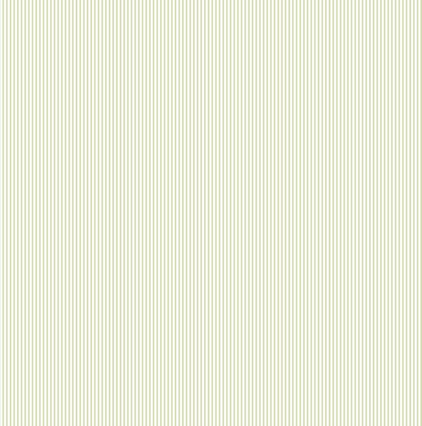 Zeleno-bílá proužkovaná vliesová tapeta na zeď, MG56644, Mika, ICH Wallcoverings
