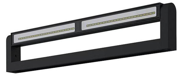 Brilagi - LED Venkovní nástěnné svítidlo SALERNO LED/24W/230V 66 cm černá IP65