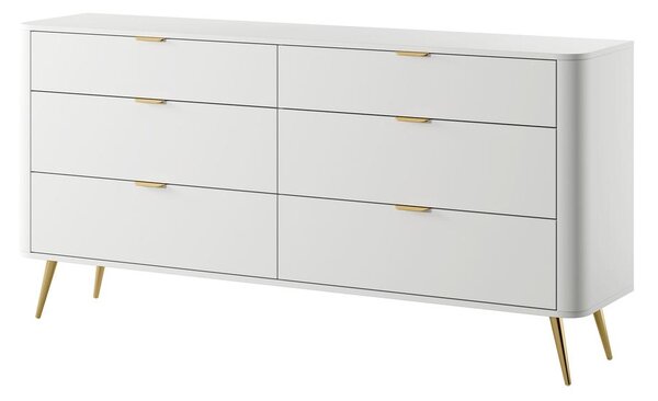 Komoda Ovenia O4 (bílá)