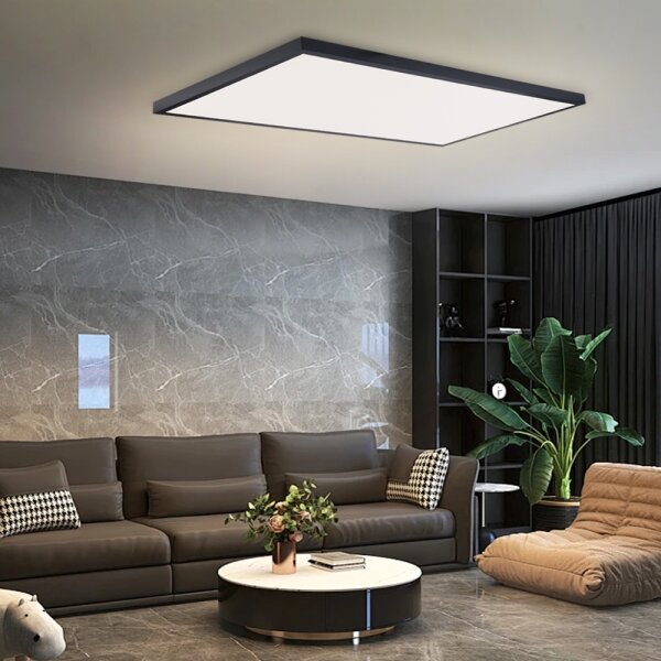 Brilagi-LED Stmívatelné koupelnové svítidlo FRAME SMART LED/96W/230V IP44 čer+DO