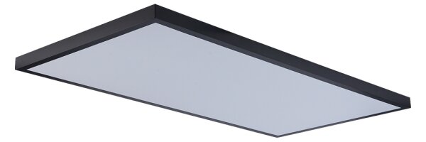 Brilagi -LED Koupelnové stropní svítidlo FRAME LED/96W/230V 120x60 cm IP44 černá