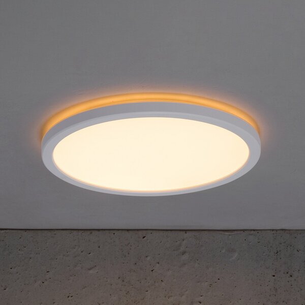 Stropní Lampa Nordlux, Oja 24, Bílá, Chodba, Plast