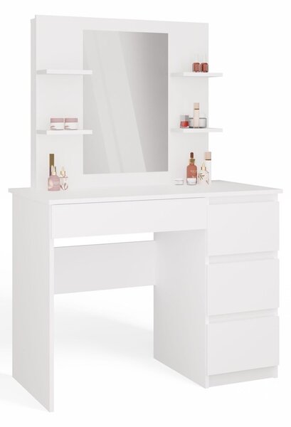 TP Living Toaletní stolek Marina Mijas 98,4 cm bílý pravý