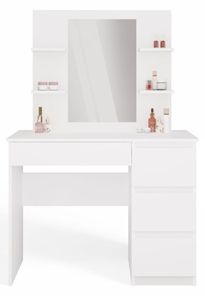 TP Living Toaletní stolek Marina Mijas 98,4 cm bílý pravý