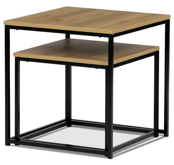 Sada 2 konferenčních stolků dub AF-076 OAK