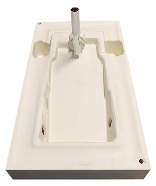 Deskové keramické umyvadlo Azzurra K-ONE 80 cm